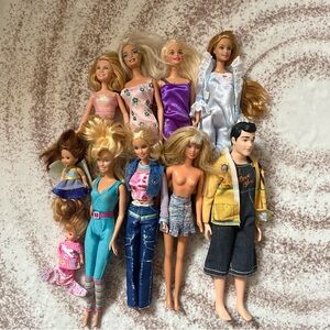 10 | (90s) Barbie Dolls Lot